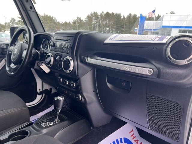 2017 Jeep Wrangler Sahara 4x4