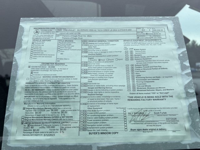 2024 Chevrolet Silverado 3500 HD High Country DRW