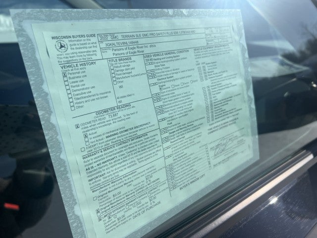 2022 GMC Terrain SLE