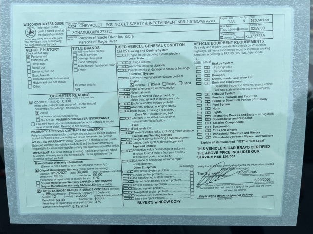 2024 Chevrolet Equinox LT