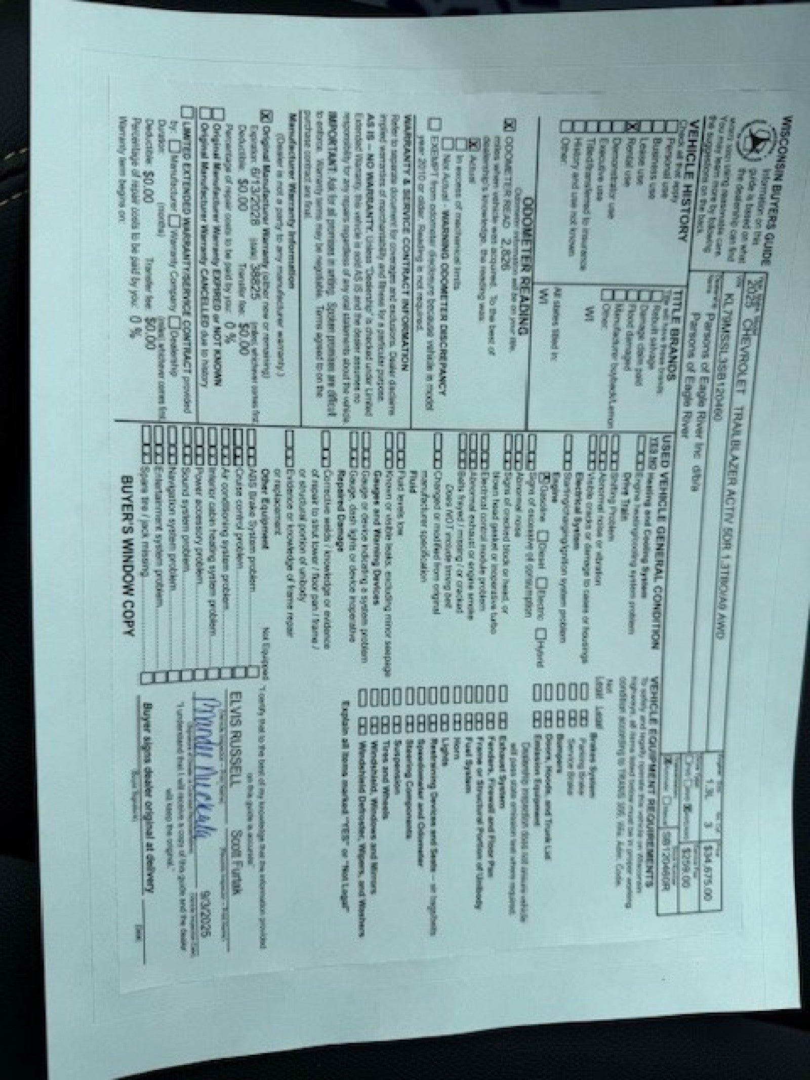 2025 Chevrolet Trailblazer ACTIV